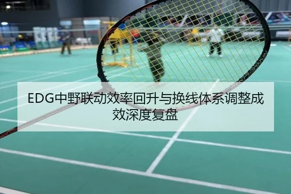 EDG中野联动效率回升与换线体系调整成效深度复盘
